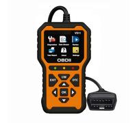 KABUTM Diagnosi Auto OBD2 per Jeep Renegade Compass Cherokee Grand Cherokee Wrangler, Lettore di Codici Motore, Lettura e Cancellazione dei Codici di Errore, Supporto Multilingua, Uso Semplice
