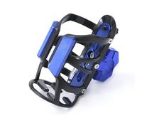 KABUTM Portabicchiere Moto per Bandit 650S 2006-2012, Supporto per Bevande da Manubrio in Alluminio, Portabottiglia Regolabile, Installabile su Manubrio o Telaio,C Blue