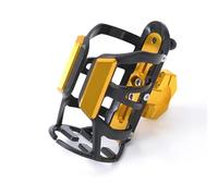 KABUTM Portabicchiere Moto per Bandit 650S 2006-2012, Supporto per Bevande da Manubrio in Alluminio, Portabottiglia Regolabile, Installabile su Manubrio o Telaio,B Yellow