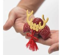 Kabuto Busho Samurai Casco Ornamenti Sanada Yukimura Takaoka Fatto IN Giappone
