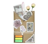 Kabwea Blind Date with A Book Esperienza, libro a sorpresa con accessori per la lettura e regali, regali unici per libri per gli amanti dei libri (Rosa)