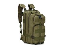 Kabxhueo 40L Zaino Tattico Militare Zaino da Trekking Grande capacità Zaini di Assalto per Sport all'aperto Campeggio Viaggio Addestramento Scout con Copertura della Pioggia,Army Green