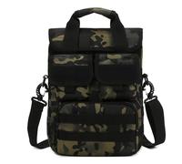 Kabxhueo Borsa a Monospalla Tattica, Borsa a Tracolla Marsupio Uomo Sportivo, Borse a Mano Impermeabile Zaino Monospalla Tattico Borsetta Militare Spalla Messaggero Borse Messenger,Dark night