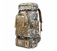 Kabxhueo Grande Zaino Scout 60-80 litri, Zaino da Campeggio Impermeabile Zaino Tattico Militare Camo Travel Backpack Zaini Uomo per Caccia, Trekking, Montagna, Viaggio, Escursionismo, Sopravvivenza