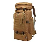 Kabxhueo Grande Zaino Scout 60-80 litri, Zaino da Campeggio Impermeabile Zaino Tattico Militare Camo Travel Backpack Zaini Uomo per Caccia, Trekking, Montagna, Viaggio, Escursionismo, Sopravvivenza