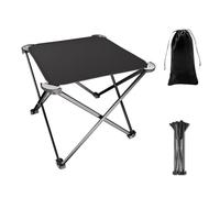 Kabxhueo Sgabello Pieghevole, Portatile Leggero Sedia Pieghevole, Mini Sgabello da Campeggio, Sgabelli Pieghevoli per attività all'Aria Aperta per Viaggi, Escursioni, Giardino, Picnic,Grigio,S
