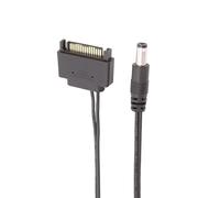 KACCDE 1 coppia efficiente DC5521 cavo di alimentazione 12 V maschio a DC5.5x2.1 / DC5.5x2.5mm cavo di alimentazione per forniture moderne prolunga computer