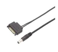 KACCDE 1 coppia efficiente DC5521 cavo di alimentazione 12 V maschio a DC5.5x2.1 / DC5.5x2.5mm cavo di alimentazione per forniture moderne prolunga computer