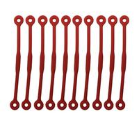 KACCDE 10Pcs Lungo Tennis Ammortizzatori Racchetta Vibrazioni Ammortizzatori Accessori Antiurto per Giocatore Racchetta Ammortizzatori Accessorio