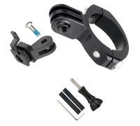 KACCDE Adattatore per fanale posteriore per bicicletta, regolabile, in lega di alluminio, si adatta alla maggior parte dei modelli, attacco flessibile e sicuro, rilascio rapido, leggero supporto da