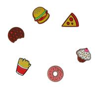 KACCDE Ammortizzatori di vibrazioni a forma di cibo con tonalità luminose texture realistiche per ridurre al minimo gli urti smorzatori colorati