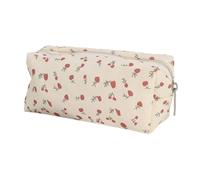 KACCDE Astuccio per matite con fiocchi di grande capacità sacchetti per penne estetiche borse da scrivania organizer per trucco per studenti sacchetto di grande capacità, Fiori piccoli., Bellezza di