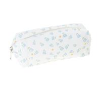 KACCDE Astuccio per matite con fiocchi di grande capacità sacchetti per penne estetiche borse da scrivania organizer per trucco per studenti sacchetto di grande capacità, Little Blue, Bellezza di