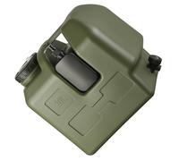 KACCDE Brocca d'acqua all'aperto dell'HDPE del commestibile 20L con il rubinetto per le avventure trasportabili dello zaino in spalla e zaino in spalla evidenziando il contenitore dell'acqua di crisi