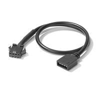 KACCDE Cavo di conversione adattatore RGB da 5 V, 3 pin/12 V, 4 pin, per scheda madre del computer, striscia luminosa a LED, cavo convertitore di linea