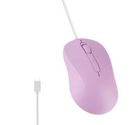 KACCDE Cavo di tipo C USB C mouse da gioco ergonomico a 3 pulsanti 1000DPI per PC portatili e altri dispositivi di tipo C