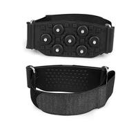 KACCDE Compatti dispositivi di trazione adatti ai viaggi Caratteristiche 7 denti antiscivolo Sicuro camminare su sentieri nevose uso escursionismo Tacchetti per scarpe regolabili