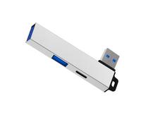 KACCDE Hub USB3.0 in lega di alluminio USB3.0 a tipo C più dock di espansione USB per laptop USB3.0 5.0Gbps Porta Tipo C 480Mbps Port