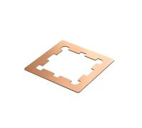 KACCDE Metallo Pad Termico AM5 Paste Termiche Guardia AM5 CPU Contatti Telaio per 7950X 7900X 7700X 7600X Mantenere Freddo Operare Dissipazione del Calore