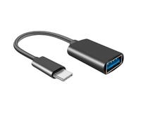 KACCDE On the Go - Cavo adattatore USB, USB 2.0, colore: Nero | Trasferimento dati veloce e connessione periferica per tastiere e controller di gioco con facile trasferimento di file