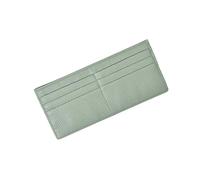 KACCDE Portafoglio multifunzione in pelle PU con scomparti per carte di credito e tasca per contanti e design adatto ai viaggi per le donne, leggero portafoglio da viaggio d'affari, Verde menta