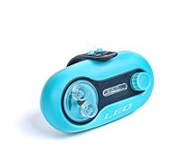 KACCDE Portatile Elettronico LED Luce Pesce Carpa Finder Allarme Luce di Allarme su Canna da Pesca Alert Alert Buffer Canna da Mare Campane di Pesca Allarme per Canne Clip on con Glow Sticks Luci