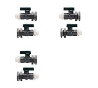 KACCDE Set di beccucci per botti di pioggia, pratici valvole da 3/4 pollici, con adattatore per paratia, per serbatoi d'acqua e piscine, valvole in PVC