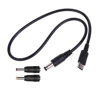 KACCDE USB Power Boost Linea UsbC TypeC a DC9 / 12/15 / 20V Convertitore a DC5.5x2.1mm 3.5x1.35mm 4.0x1.7mm per router WiFi