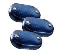 Kacepar Chauffage moléculaire cinétique pour voiture, dégivreur électromagnétique antigel, rechargeable solaire/USB (3 unités)