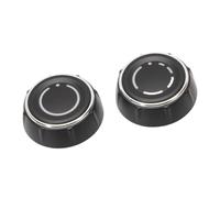 Kacepar Manopola di controllo del volume per auto, pulsante di controllo audio, ricambio compatibile con Porsche Boxster 981 911 991 con slot per scheda SIM 2013-2015 97064292901 97064293001 nero