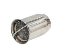 Kacepar Silenziatore per moto, 51mm DB Killer Muffler Baffle, Silenziatore universale per tubi di scarico, Silenziatore rimovibile, 1 Pezzo