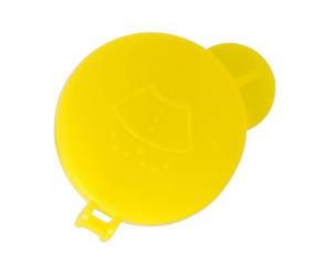 Kacepar Tappo di bottiglia per lavavetri giallo, in ABS, tappo di ricambio per liquido lavavetri, compatibile con Ford Fiesta 2001-2008 Fusion 2001-2012