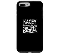 KACEY Powered by Plants Personalized Gift For Plant Moms Custodia per iPhone 7 Plus/8 Plus