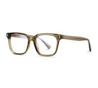 kachawoo Occhiali da blocco luce blu per Uomo Donna Occhiali alla moda Montature TR90 Occhiali Quadrati, L