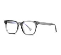 kachawoo Occhiali da blocco luce blu per Uomo Donna Occhiali alla moda Montature TR90 Occhiali Quadrati, L