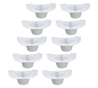 Kadagg Confezione da 10 Cappelli per la Raccolta delle Urine Comodi Bicchieri per Campioni Set di semplici Cappelli per la Raccolta dei Campioni di urina per Donne e Anziani