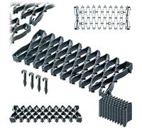 KADAX 10 griglie di protezione per prato per robot tosaerba, 47 x 20 cm, griglia per prato, protezione dai danni causati da robot tosaerba, piastre in plastica (verde)