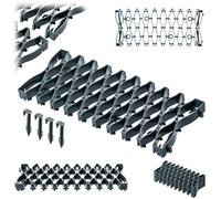 KADAX 4 griglie di protezione per prato per robot tosaerba, 47 x 20 cm, griglia per prato, protezione dai danni causati da robot tosaerba, piastre in plastica (verde)