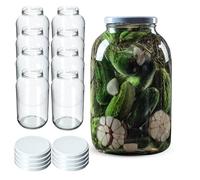 KADAX Barattoli per conserve, 4 l, vasetti per conserve, Ø100 mm