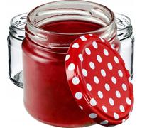 KADAX Barattoli per conserve piccoli con coperchio, fi66 mm, 200 ml,...