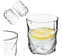 KADAX Bicchieri da 330 ml, 2 pezzi, bicchieri per acqua, bicchieri da cocktail in vetro, bicchieri per succo, acqua e cocktail, set di bicchieri