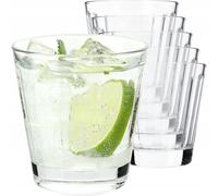 KADAX Bicchieri per bevande, bicchieri in vetro neutro-calcio, 175 ml, 6 pezzi