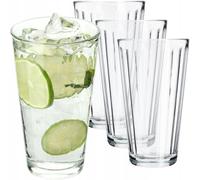 KADAX Bicchieri per bevande, bicchieri in vetro neutro-calcio, 360 ml, 4 pezzi