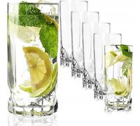 KADAX bicchieri, set di 6, bicchieri da acqua, bicchieri da succo in vetro, 3...