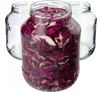 KADAX Bicchieri Sveglia 1,7L, Barattolo per Conserve da Inserire, fi89 mm, Se...