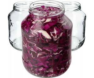 KADAX Bicchieri Sveglia 1,7L, Barattolo per Conserve da Inserire, fi89 mm, Se...