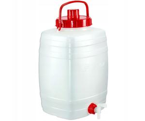 KADAX Bidone Acqua, in Plastica, Bidone Acqua Potabile, con Rubinetto, 15L, B...