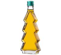 KADAX bottiglie in vetro 200ml con tappo a vite - bottiglie vuote da riempire per liquore, grappa, olio e aceto, conservazione alimentare