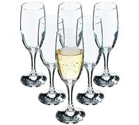 KADAX Calici da Vino, Bicchieri da Vino e Champagne, Lavabili in Lavastoviglie, di Alta Qualità ed Eleganti per Vino Rosso e Bianco, 6 x 190 ml