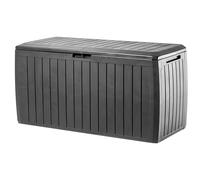 KADAX Scatola da giardino Balcone Tug 290L Per giardino Balcone Terrazza Antracite